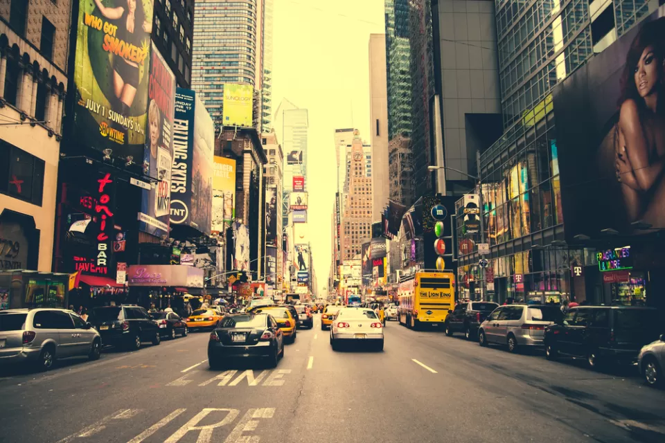 Street Traffic in Manhattan